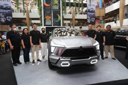Calon SUV Kompak Mitsubishi XFC Concept Digilir ke Kota Bandung