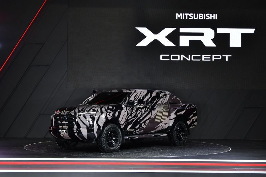 Mitsubishi XRT Concept Tampil Perdana, Konsep D-Cab Bakal Penerus Generasi Triton