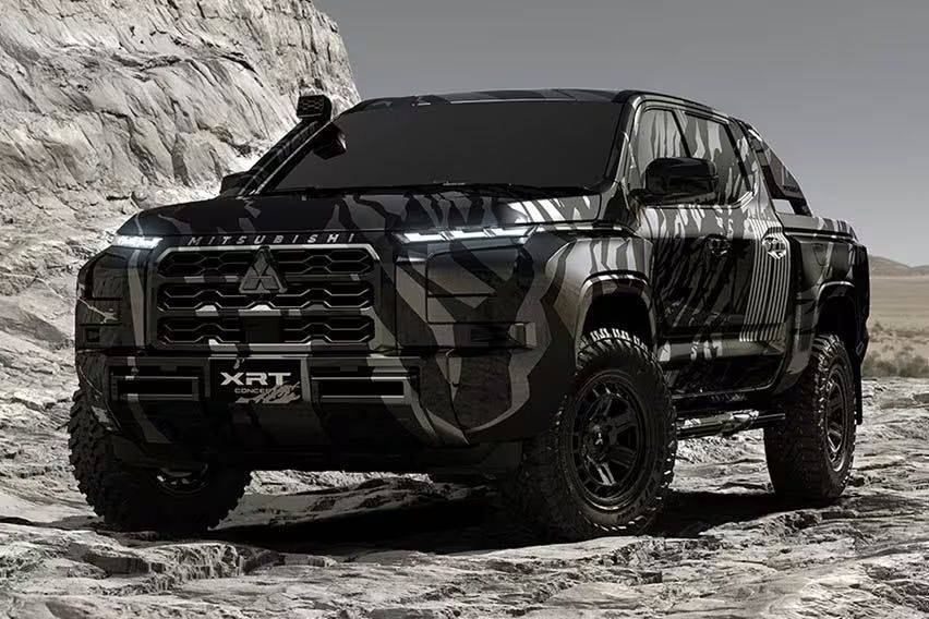 Mitsubishi XRT Concept previews next-generation Triton/L200 pickup Mitsubishi XRT Concept previews next-generation Triton/L200 pickup