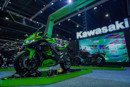 2023 Kawasaki ZX-4R showcased at Bangkok International Motor Show 