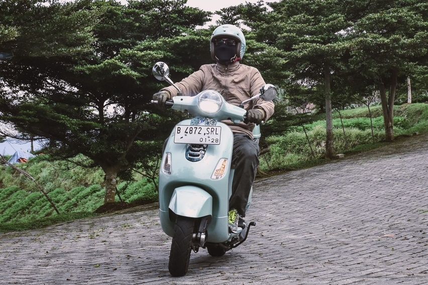 Test Ride review Vespa LX 125 i-Get Batik