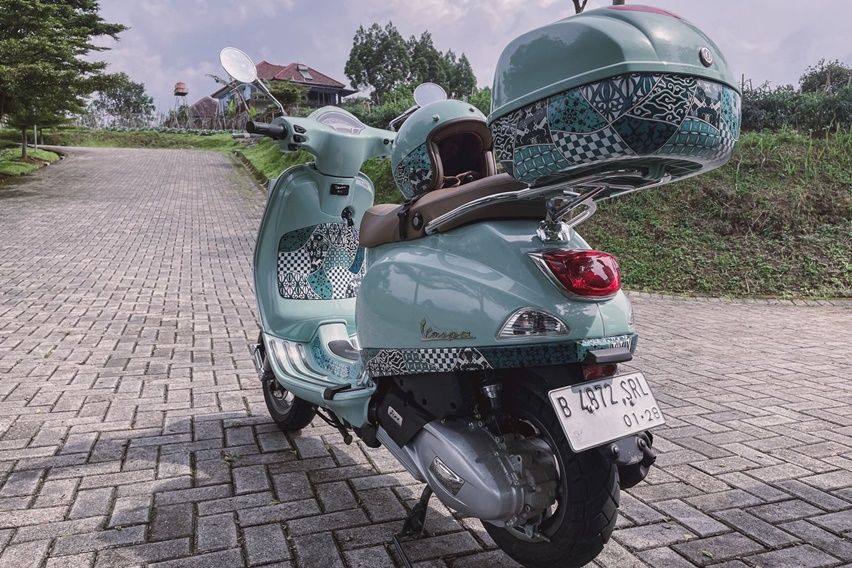 Test Ride review Vespa LX 125 i-Get Batik