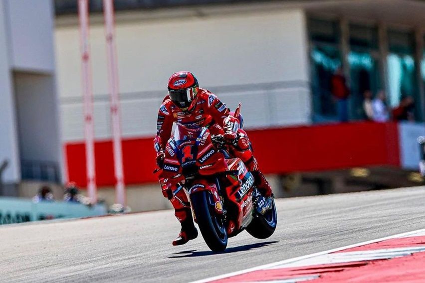 MotoGP 2023: Francesco Bagnaia Juarai Edisi Perdana Sprint Race