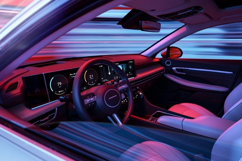 Hyundai Sonata facelift cabin