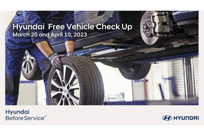 Hyundai Motor PH offers free vehicle check-ups until April 10