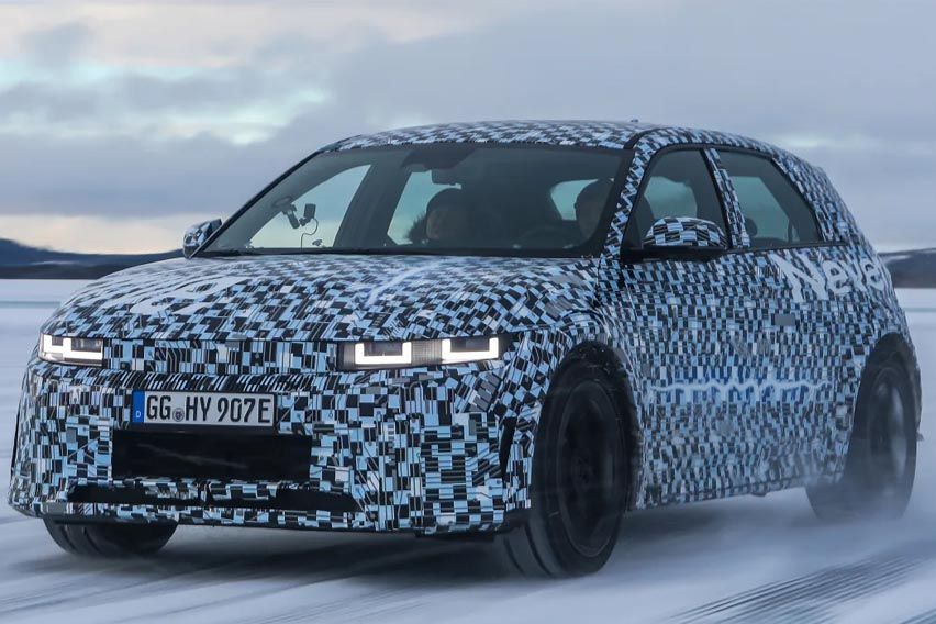 Hyundai Ioniq 5 N test round