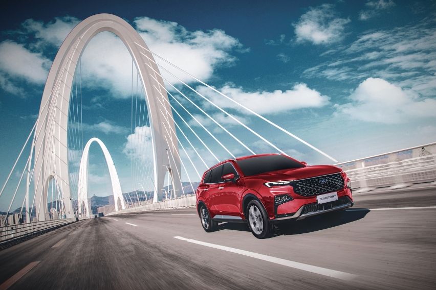 Ford Territory on the Road