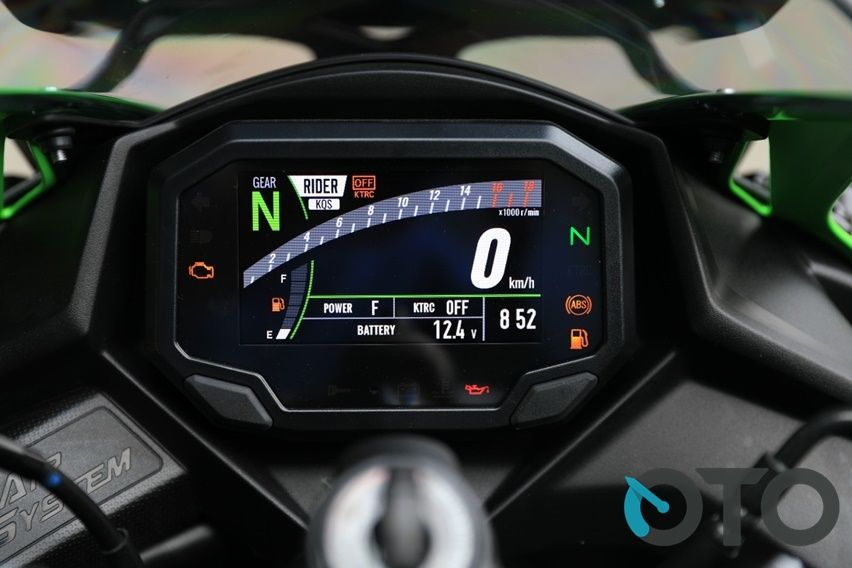 Ninja ZX-4RR panelmeter