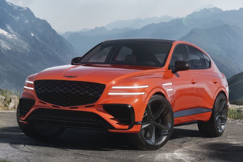 Genesis unveils a new four-seater crossover concept, the GV80 Coupe