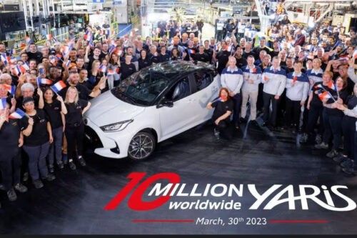 Toyota Yaris ทำยอดขายทะลุ 10 ล้านคันทั่วโลก