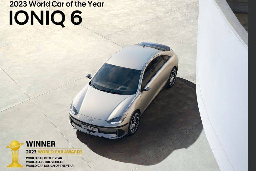 Hyundai Ioniq 6 bags three awards at the 2023 World Car Awards