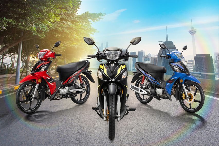 Malaysia gets three new affordable mopeds - SM Sport 110E, WMoto VE1-110E, and WMoto WM110 