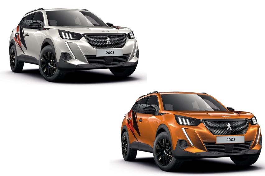 Peugeot 2008 SE colour options