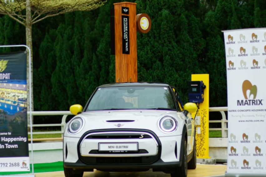 BMW's new charging facility 