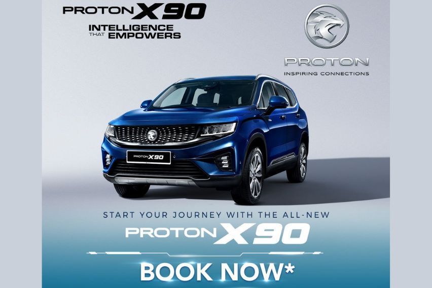 Proton X90 bookings open; 4 variants on offer