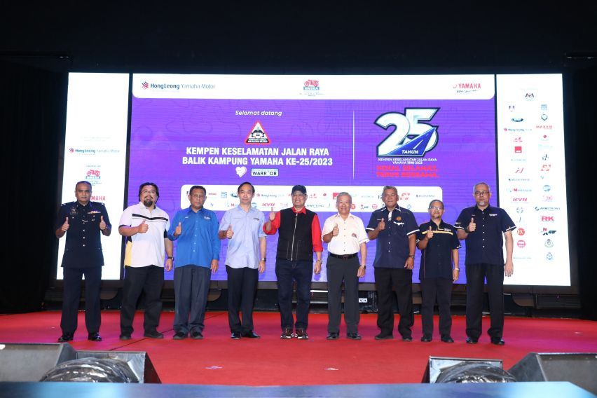 Yamaha Malaysia promotes safe riding with 25th Balik Kampung Road Safety Campaign