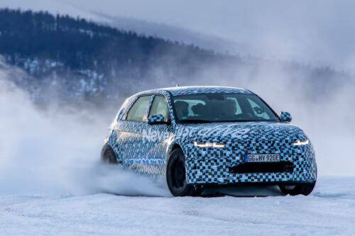 Hyundai Ioniq 5 N undergoes winter testing in Arjeplog, Sweden Hyundai Ioniq 5 N undergoes winter testing in Arjeplog, Sweden