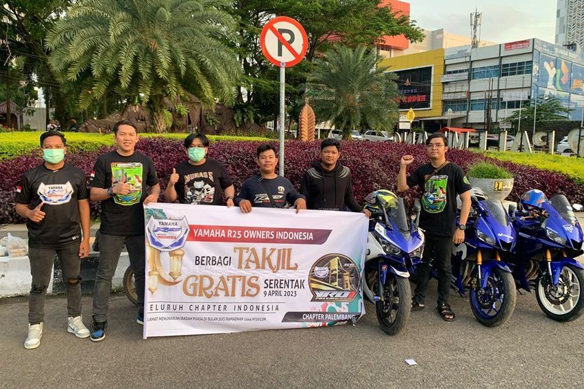 Cara Yamaha R25 Owners Indonesia Ramaikan Bulan Ramadan