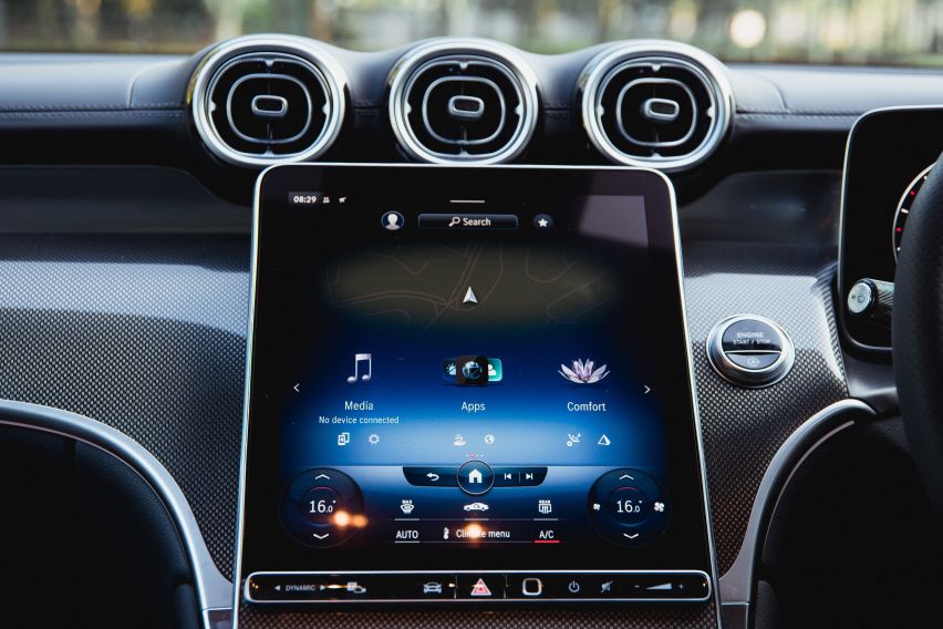 MBUX multimedia system