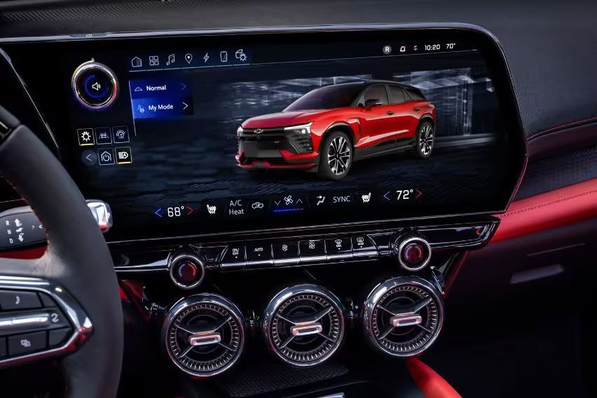 GM-designed infotainment system