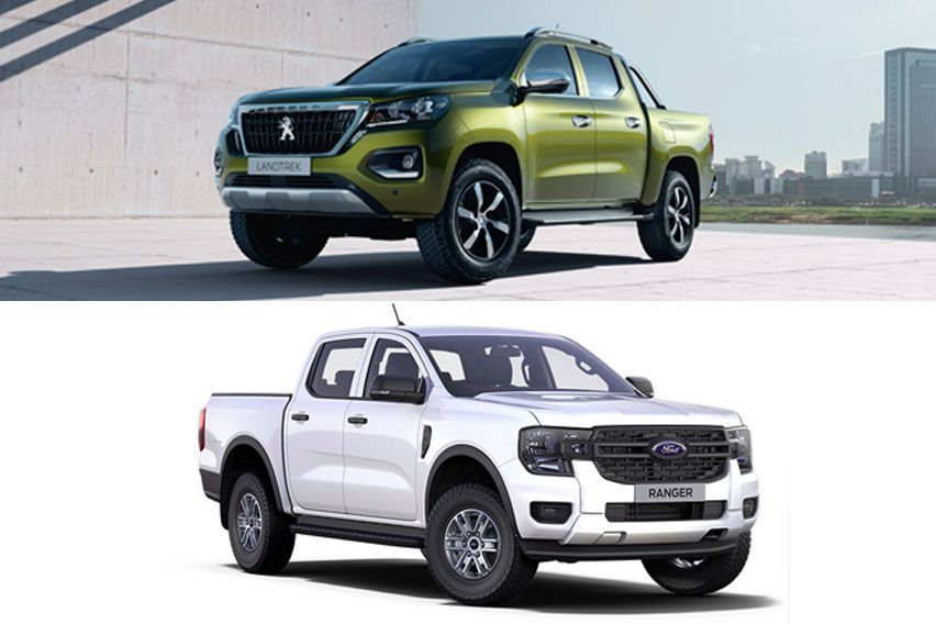 2023 Peugeot Landtrek vs. Ford Ranger: Fight between Italian & American pickup 