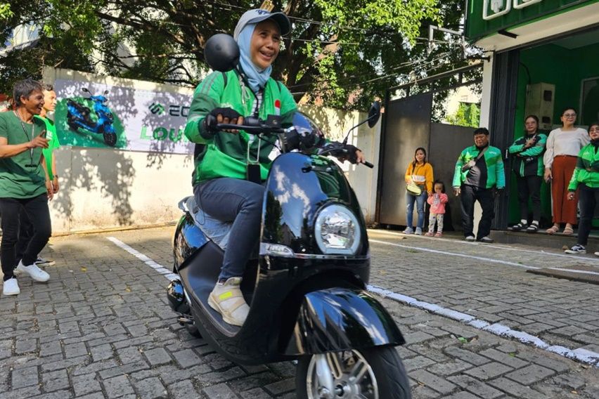 ECGO motor listrik untuk ojol
