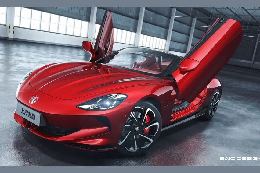 MG Cyberster revealed; launch slated for next year