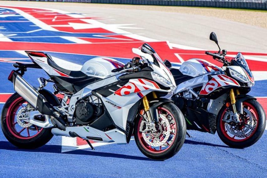 Check out the special edition Aprilia RSV4 Factory and Tuono Factory 