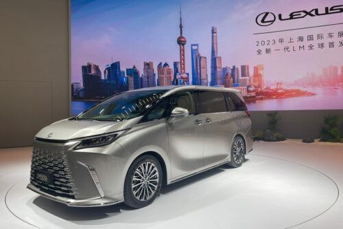 Lexus Perkenalkan All New LM di Shanghai Auto Show 2023