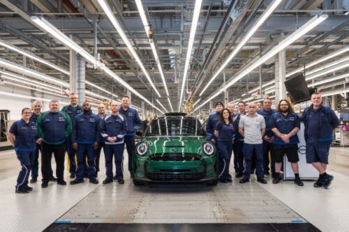 One millionth current-gen Mini 3-Door unit to roll off production line this year