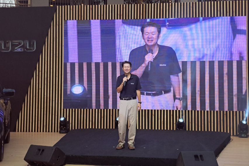 Isuzu Philippines Corporation President Tetsuya Fujita (Photo by Hazel Nicole Carreon)