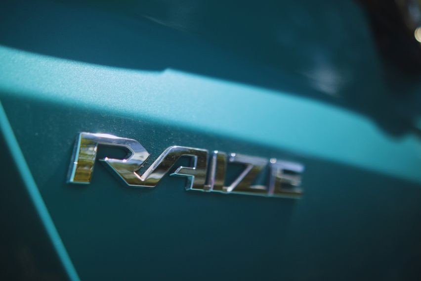 Toyota Raize Turbo Badge