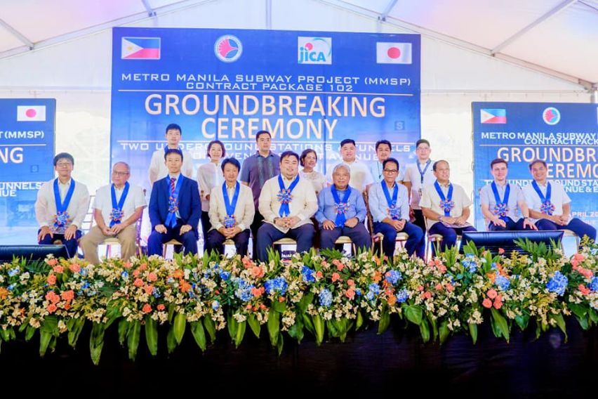 Metro Manila Subway Quezon Avenue and East Avenue stations groundbreaking (3)