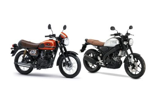 Bagi Penyuka Motor Retro, Pilih Kawasaki W175 Cafe atau Yamaha XSR 155?