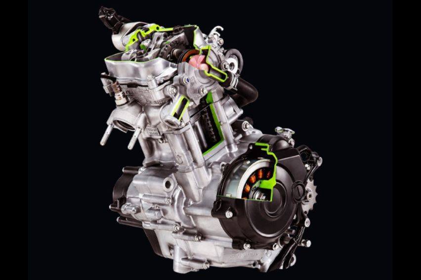 2023 Yamaha Y16ZR Doxou engine