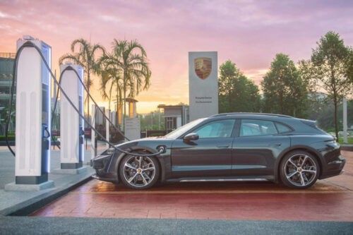Faster 350 kW DC chargers now available at Porsche centres in Malaysia