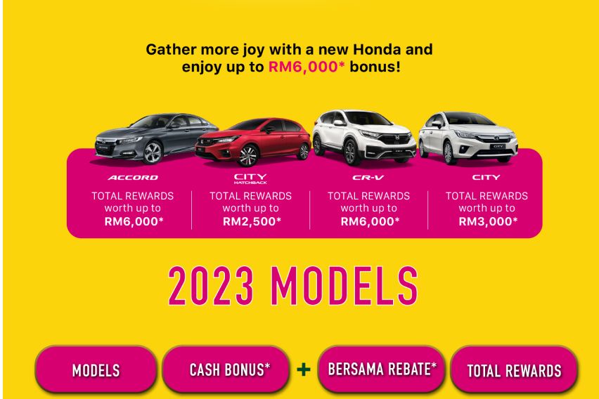 Honda May 2023 promo