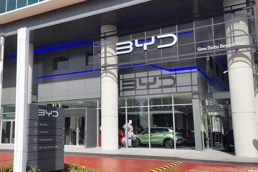 new BYD 3S centers