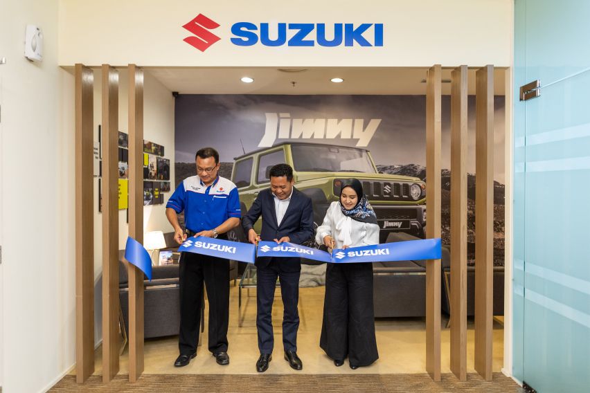 Suzuki Jimny Corner opens at Naza Skylounge in Subang