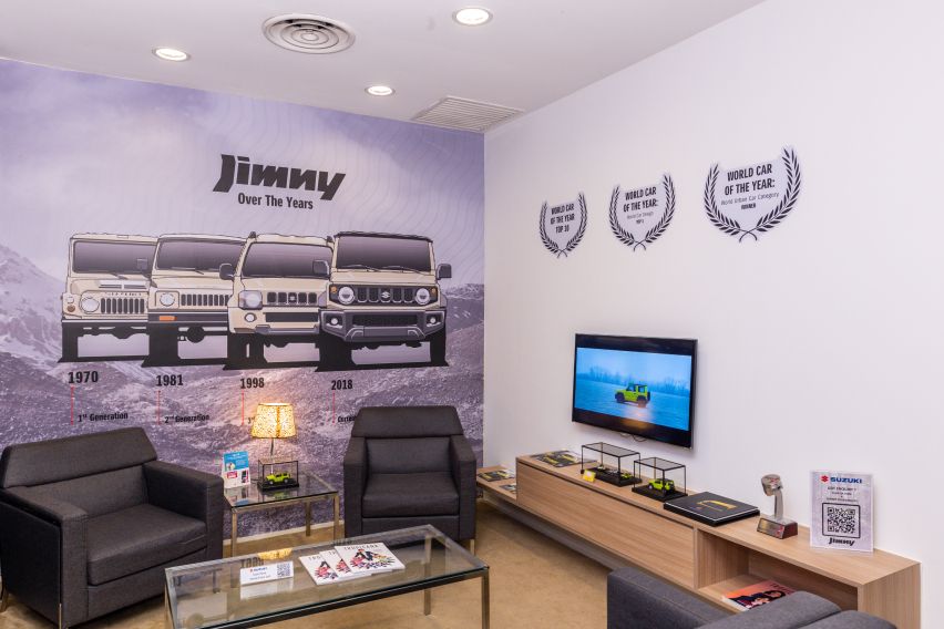 Suzuki Jimny Corner opens at Naza Skylounge in Subang