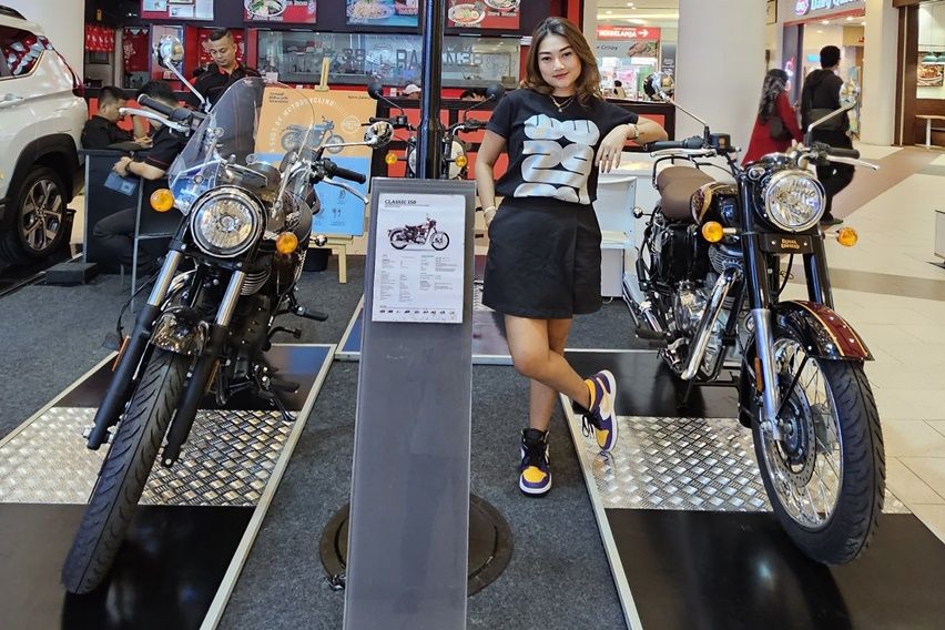 royal enfield mall exhibition