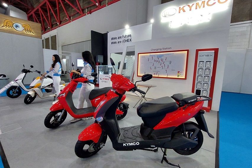 Motor Listrik Kymco Ionex Belum Dijual Umum, Fokus Skema B2B