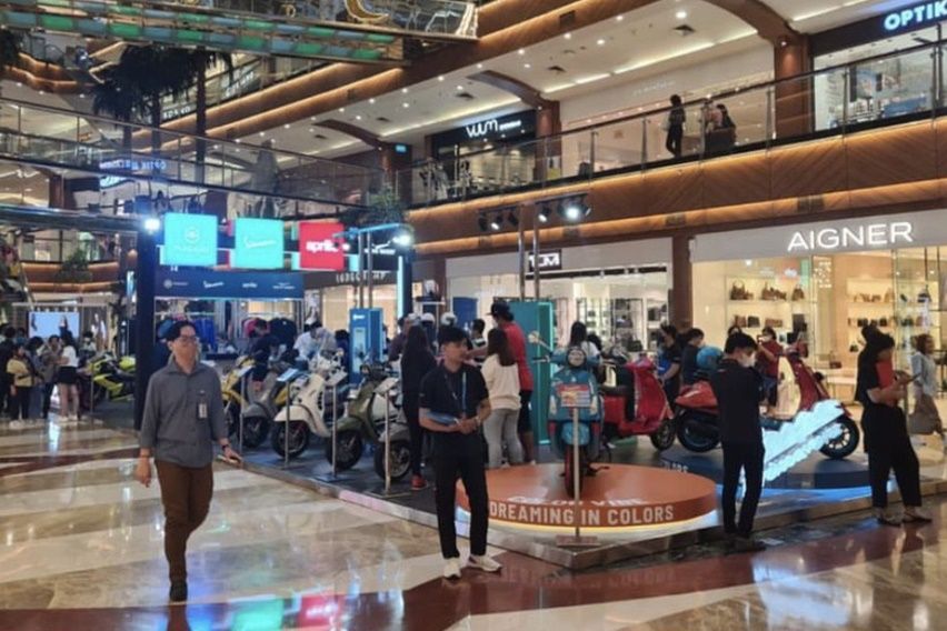 Pameran mall Piaggio Indonesia 