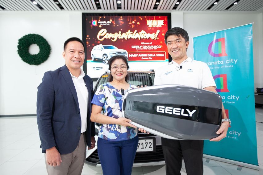 Geely “Dream Ride Like No Other” raffle promo
