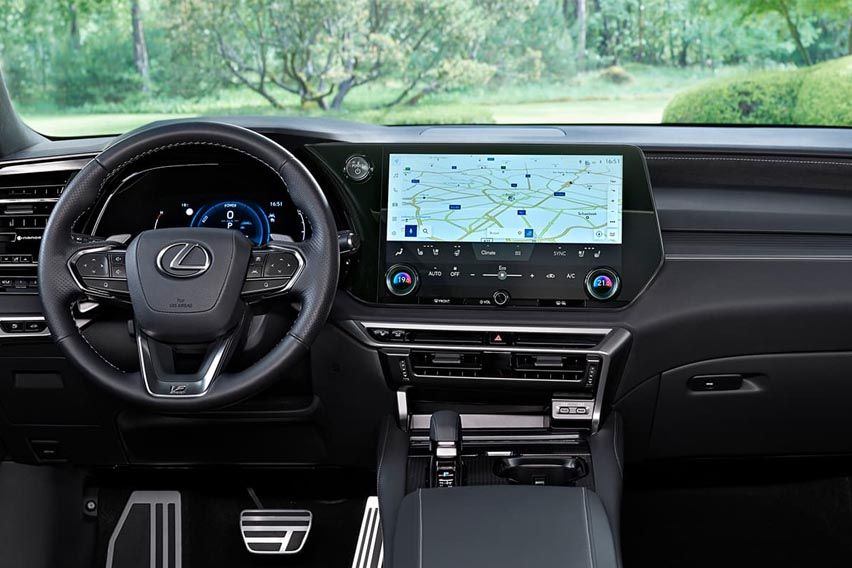 2023 Lexus RX 350 cabin