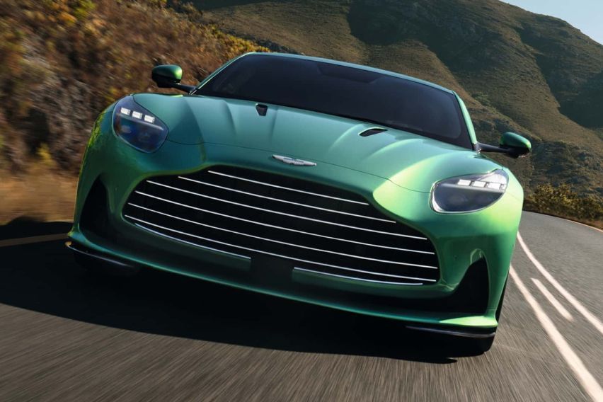 This is the world’s first super tourer, the Aston Martin DB12