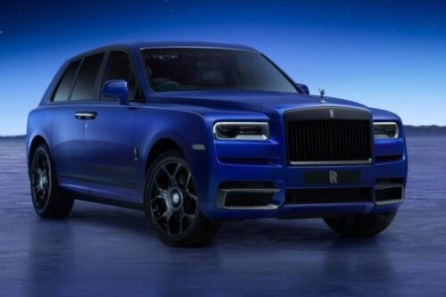 Meet Rolls-Royce's new masterpiece, the Black Badge Cullinan Blue Shadow