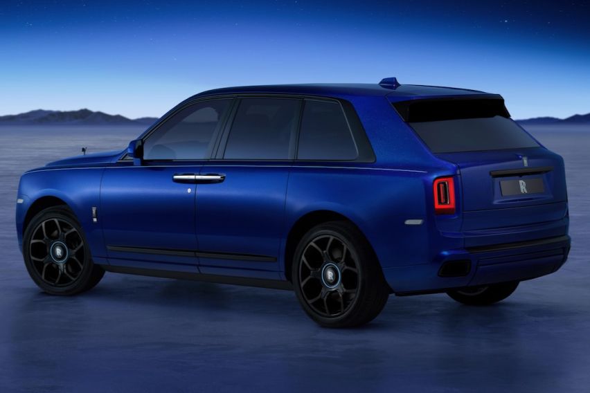 Rolls Royce Black Badge Cullinan Blue Shadow