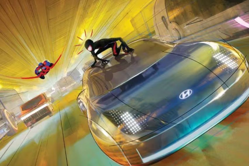 Hyundai และ Sony ร่วมมือกันอีกครั้งในหนังเรื่อง สไปเดอร์-แมน: ผงาดข้ามจักรวาลแมงมุม