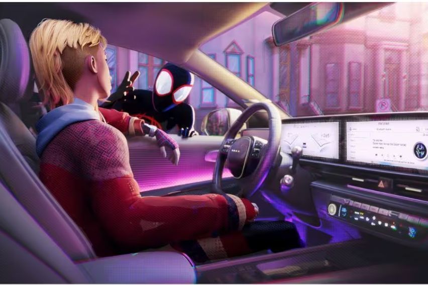 Hyundai และ Sony ร่วมมือกันอีกครั้งในหนังเรื่อง สไปเดอร์-แมน: ผงาดข้ามจักรวาลแมงมุม